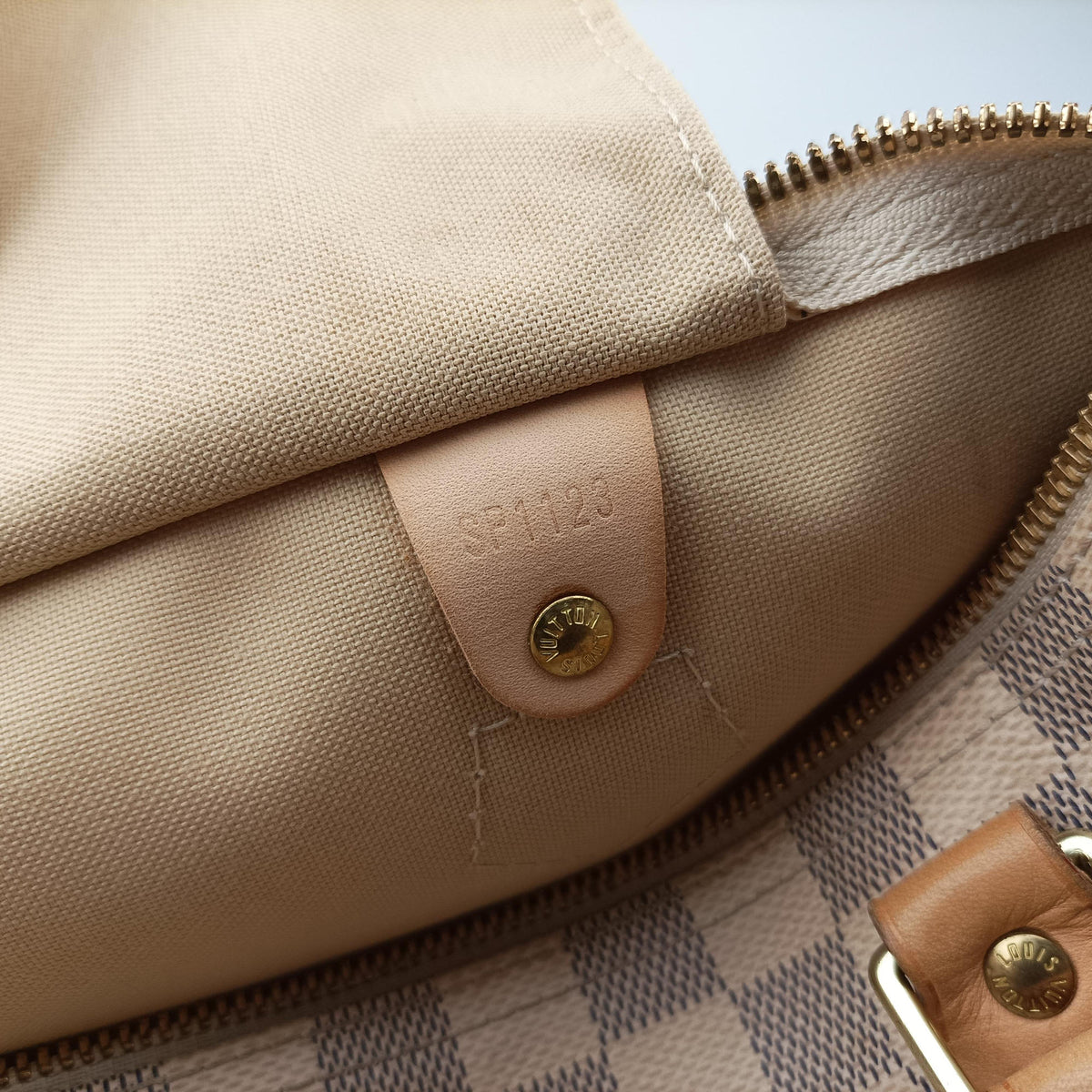 Speedy 30 AZUR Damier Canvas N41533 SP1123スピーディ30 アズール ダミエキャンバス N41533 SP1123