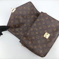 Pre-owned Louis Vuitton Pochette Metis MM Brown Monogram Canvas M44875 shoulderbag | stylenewstar