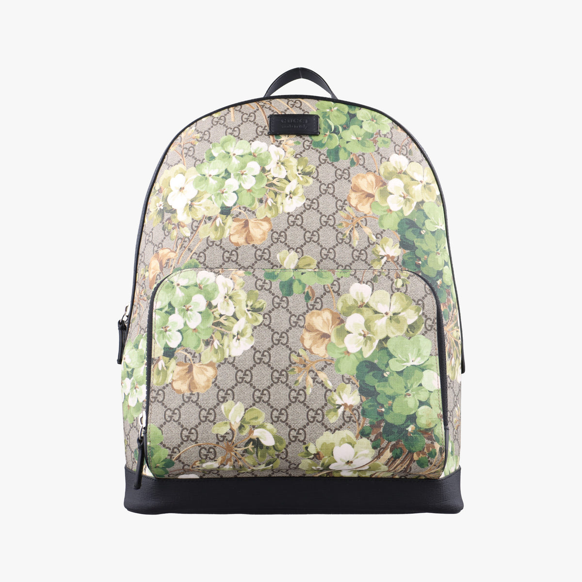 GG Blooms Beige×Multi PVC coated canvas×Leather 406370 C019031756GGブルームス ベージュ×マルチ PVCコーティングキャンバス×レザー 406370 C019031756