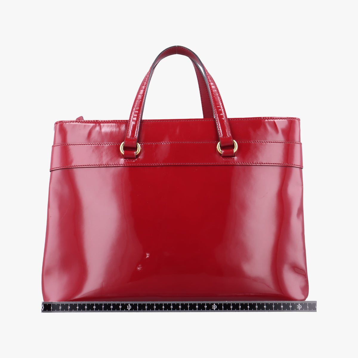 Vintage Gucci Bright Bit Red Patent Leather 319795 shoulderbag | stylenewstar