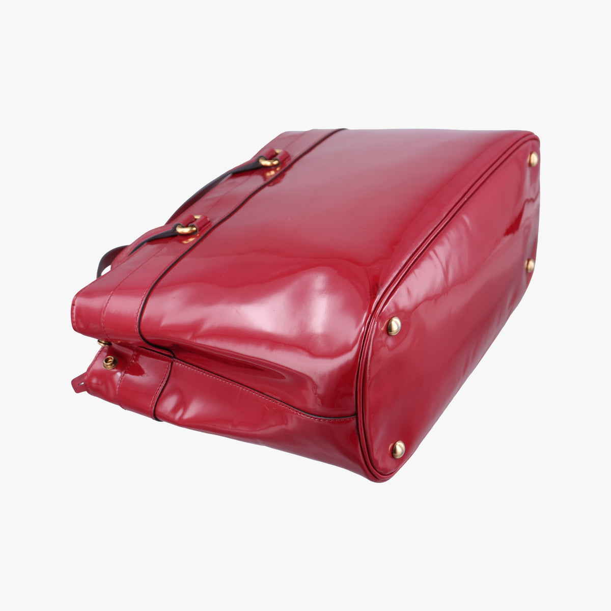 Vintage Gucci Bright Bit Red Patent Leather 319795 shoulderbag | stylenewstar