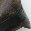 Pre-owned Louis Vuitton KITAN brown Monogram Macassar M40388 shoulderbag | stylenewstar