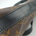 Pre-owned Louis Vuitton KITAN brown Monogram Macassar M40388 shoulderbag | stylenewstar