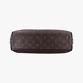 Pre-owned Louis Vuitton KITAN brown Monogram Macassar M40388 shoulderbag | stylenewstar