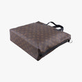Pre-owned Louis Vuitton KITAN brown Monogram Macassar M40388 shoulderbag | stylenewstar