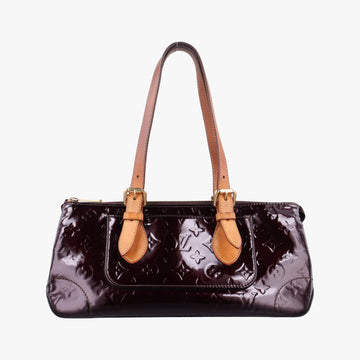 Pre-owned Louis Vuitton Rosewood Avenue Amaranth Vernis M93510 shoulderbag | stylenewstar