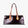 Pre-owned Louis Vuitton Rosewood Avenue Amaranth Vernis M93510 shoulderbag | stylenewstar