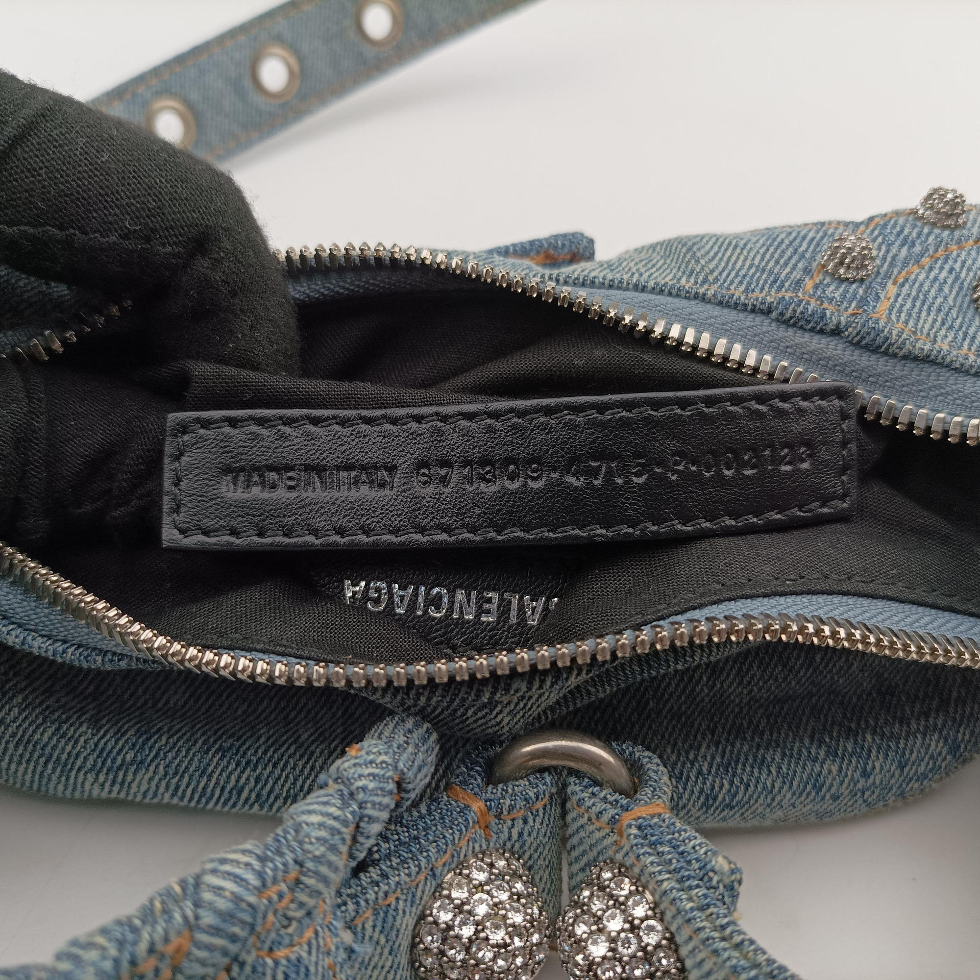 Le Cagole Blue denim 671309.4715.P.002123ル カゴール ブルー デニム 671309.4715.P.002123