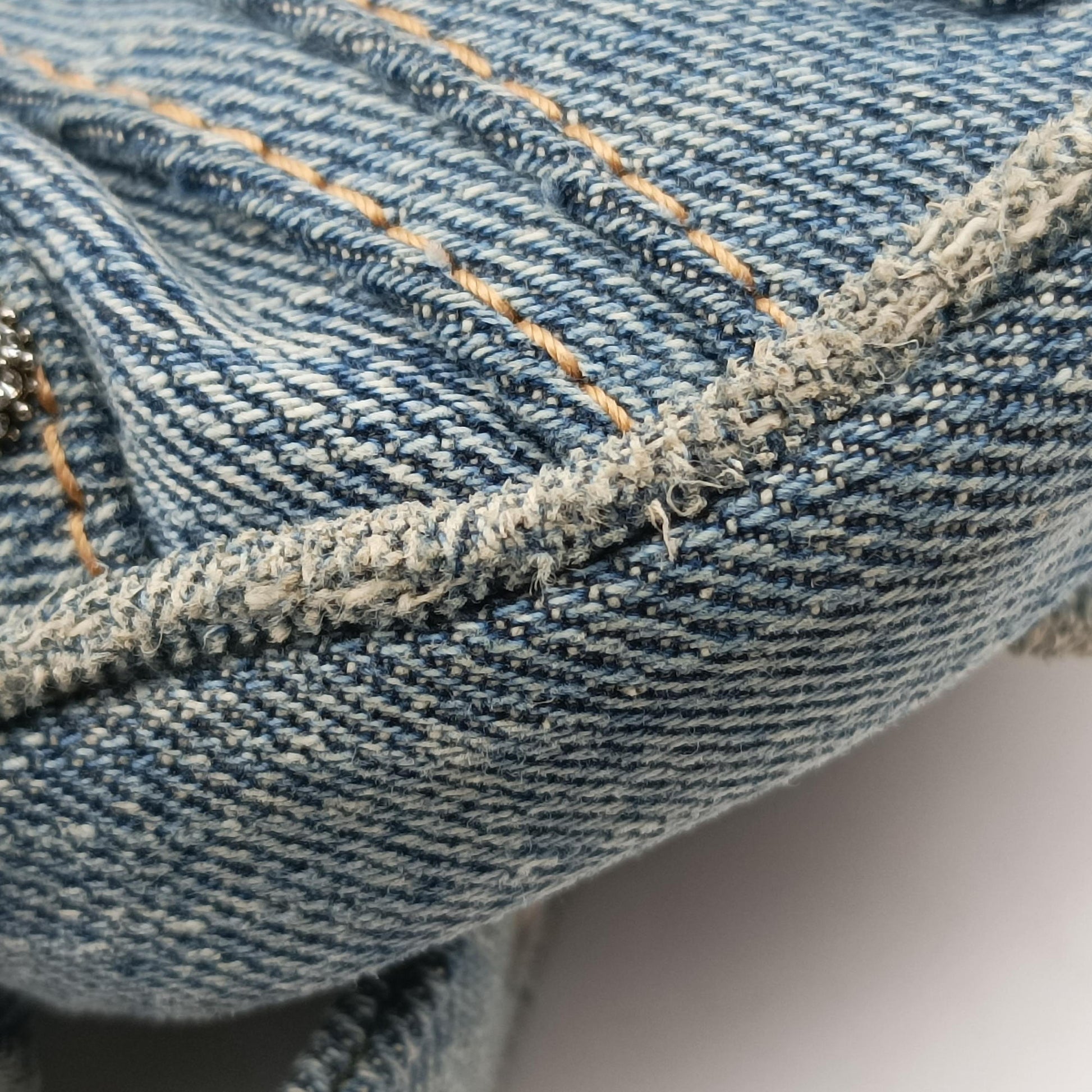 Le Cagole Blue denim 671309.4715.P.002123ル カゴール ブルー デニム 671309.4715.P.002123