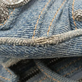Le Cagole Blue denim 671309.4715.P.002123ル カゴール ブルー デニム 671309.4715.P.002123