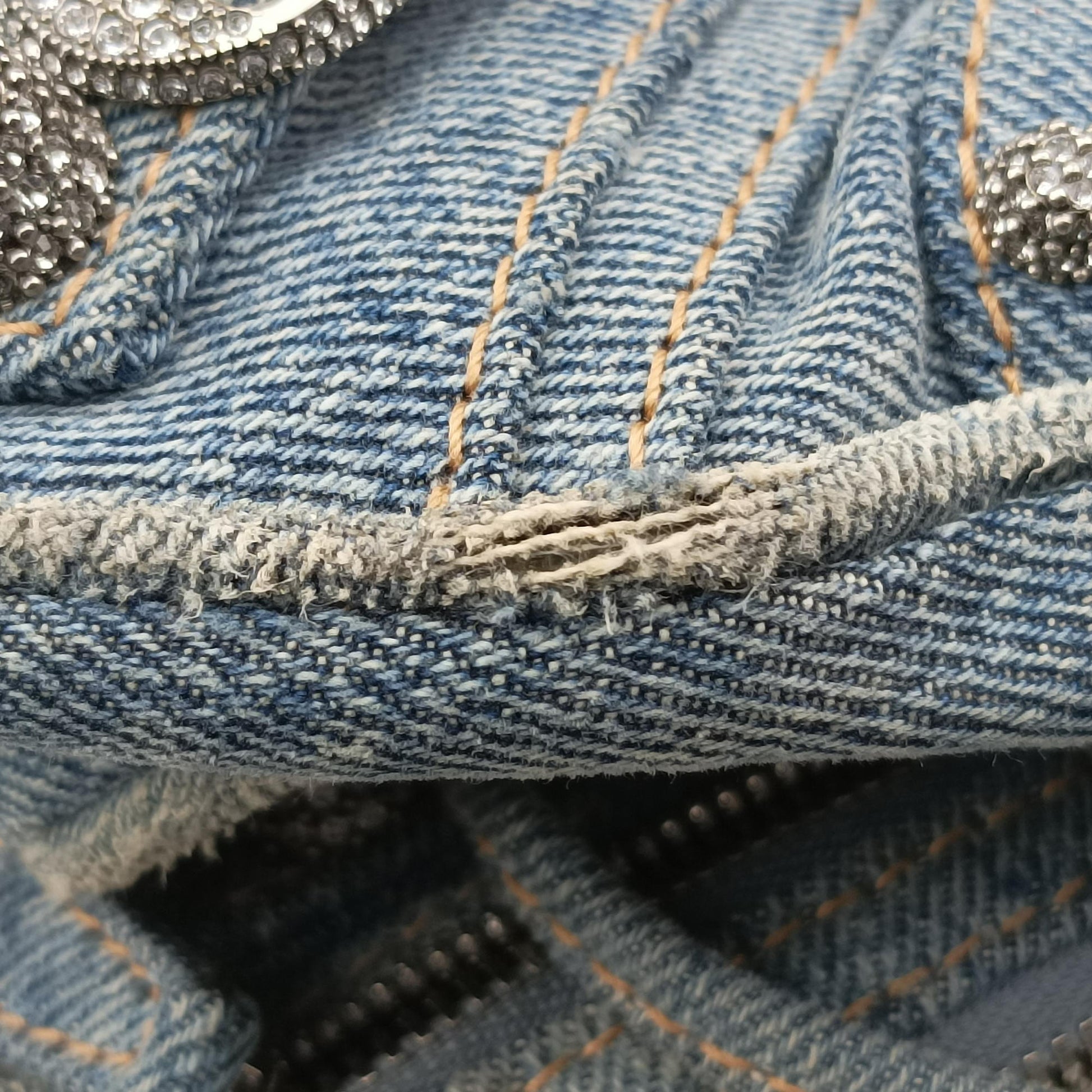 Le Cagole Blue denim 671309.4715.P.002123ル カゴール ブルー デニム 671309.4715.P.002123