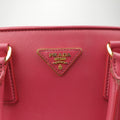 Pre-owned Prada Promenade Pink SAFFIANO Leather BN2558 handbag | stylenewstar