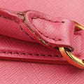 Pre-owned Prada Promenade Pink SAFFIANO Leather BN2558 handbag | stylenewstar