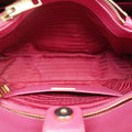 Pre-owned Prada Promenade Pink SAFFIANO Leather BN2558 handbag | stylenewstar