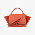 Trapeze Small Orange Suede×leather S-SN-1111 S-PA-1111トラペーズスモール オレンジ スエード×レザー S-SN-1111 S-PA-1111