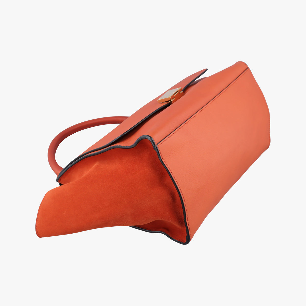 Trapeze Small Orange Suede×leather S-SN-1111 S-PA-1111トラペーズスモール オレンジ スエード×レザー S-SN-1111 S-PA-1111