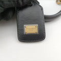 SICILY Black Leather×Crochet 48シシリー ブラック レザー×クロッシェ 48