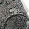 SICILY Black Leather×Crochet 48シシリー ブラック レザー×クロッシェ 48