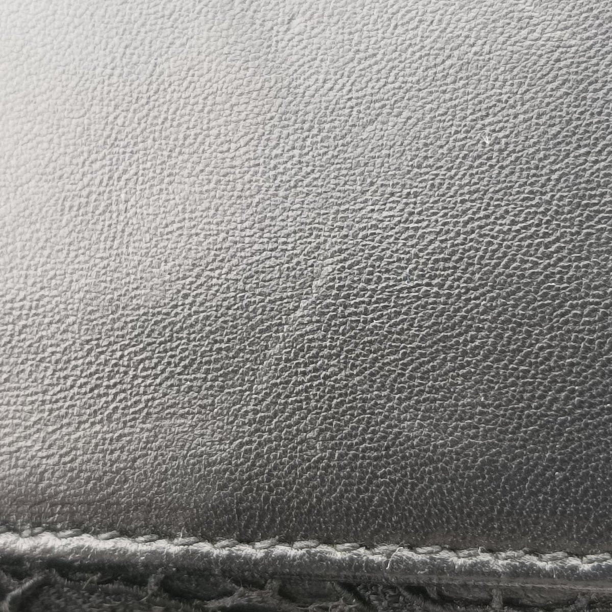 SICILY Black Leather×Crochet 48シシリー ブラック レザー×クロッシェ 48