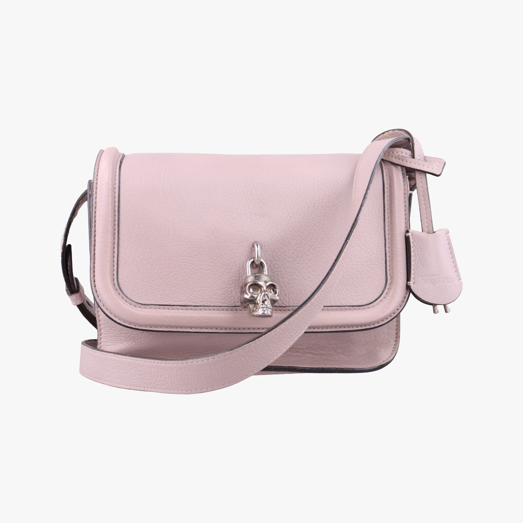 Skull Padlock Pink Leather 544483.344016スカル パドロック ピンク レザー 544483.344016