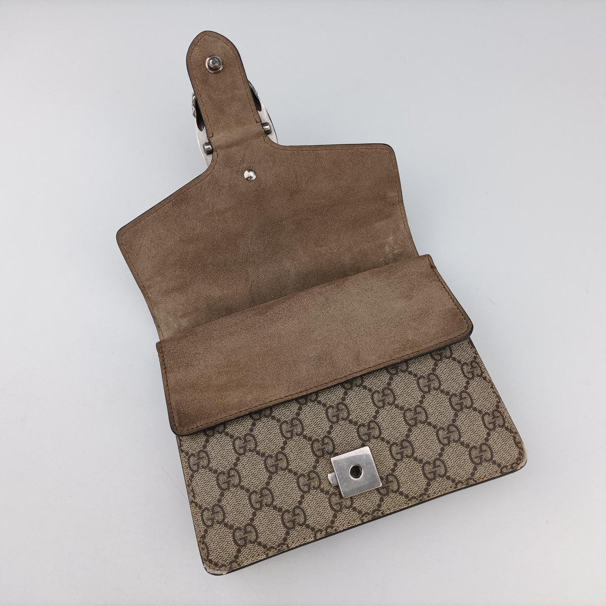 Dionysus Brown PVC coated canvas × suede 421970 G022726948ディオニュソス ブラウン PVCコーティングキャンバス × スエード 421970 G022726948