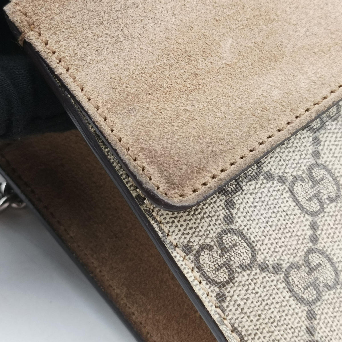 Dionysus Brown PVC coated canvas × suede 421970 G022726948ディオニュソス ブラウン PVCコーティングキャンバス × スエード 421970 G022726948