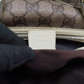 GG plus Spring Joy GG Supreme BEIGE×WHITE PVC coated canvas 193603 I7257421GGプラス ジョイ GGスプリーム ベージュ×ホワイト PVCコーティングキャンバス 193603 I7257421