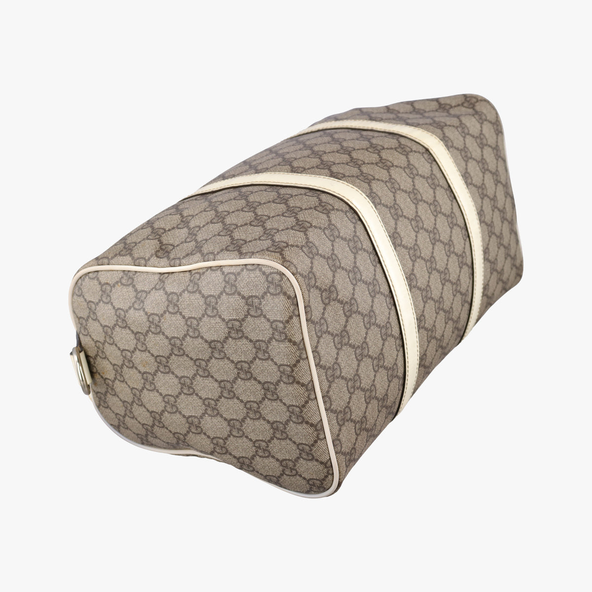 GG plus Spring Joy GG Supreme BEIGE×WHITE PVC coated canvas 193603 I7257421GGプラス ジョイ GGスプリーム ベージュ×ホワイト PVCコーティングキャンバス 193603 I7257421