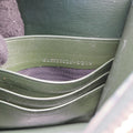 Vintage Yves Saint Laurent Sunset Green Leather 533026 shoulderbag | stylenewstar
