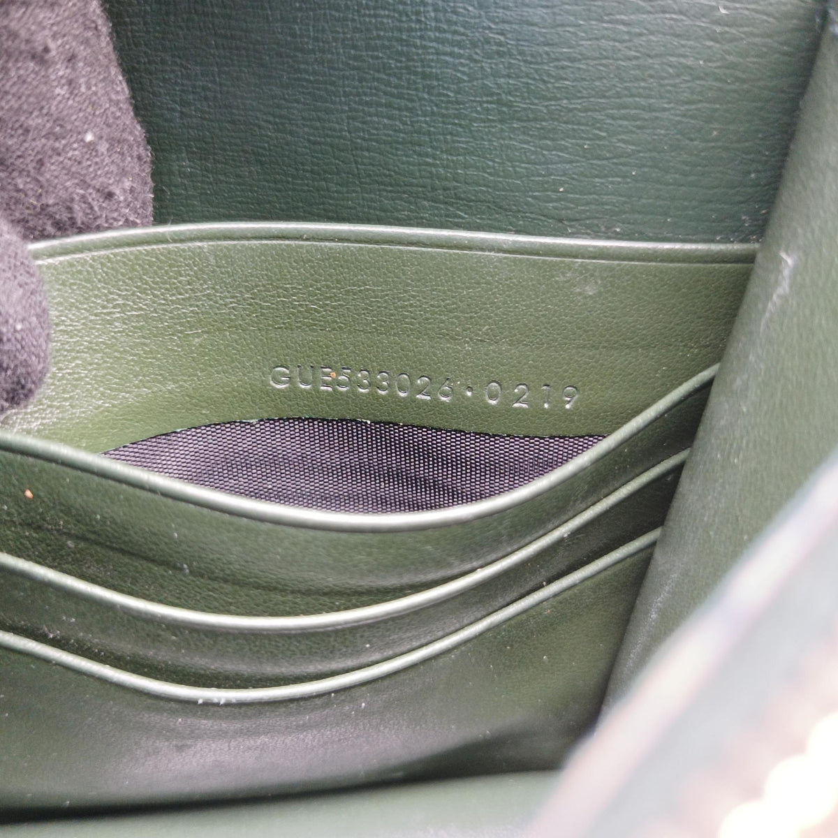 Vintage Yves Saint Laurent Sunset Green Leather 533026 shoulderbag | stylenewstar