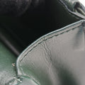 Vintage Yves Saint Laurent Sunset Green Leather 533026 shoulderbag | stylenewstar