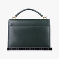 Vintage Yves Saint Laurent Sunset Green Leather 533026 shoulderbag | stylenewstar