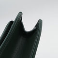 Vintage Yves Saint Laurent Sunset Green Leather 533026 shoulderbag | stylenewstar