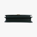 Vintage Yves Saint Laurent Sunset Green Leather 533026 shoulderbag | stylenewstar
