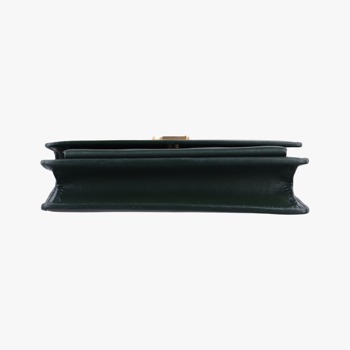 Vintage Yves Saint Laurent Sunset Green Leather 533026 shoulderbag | stylenewstar