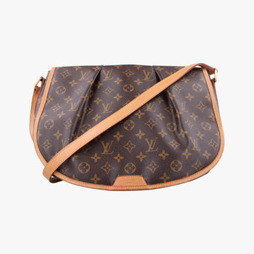 Secondhand Louis Vuitton Menilmontant PM Brown Monogram canvas M40474 shoulderbag | stylenewstar