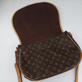 Secondhand Louis Vuitton Menilmontant PM Brown Monogram canvas M40474 shoulderbag | stylenewstar