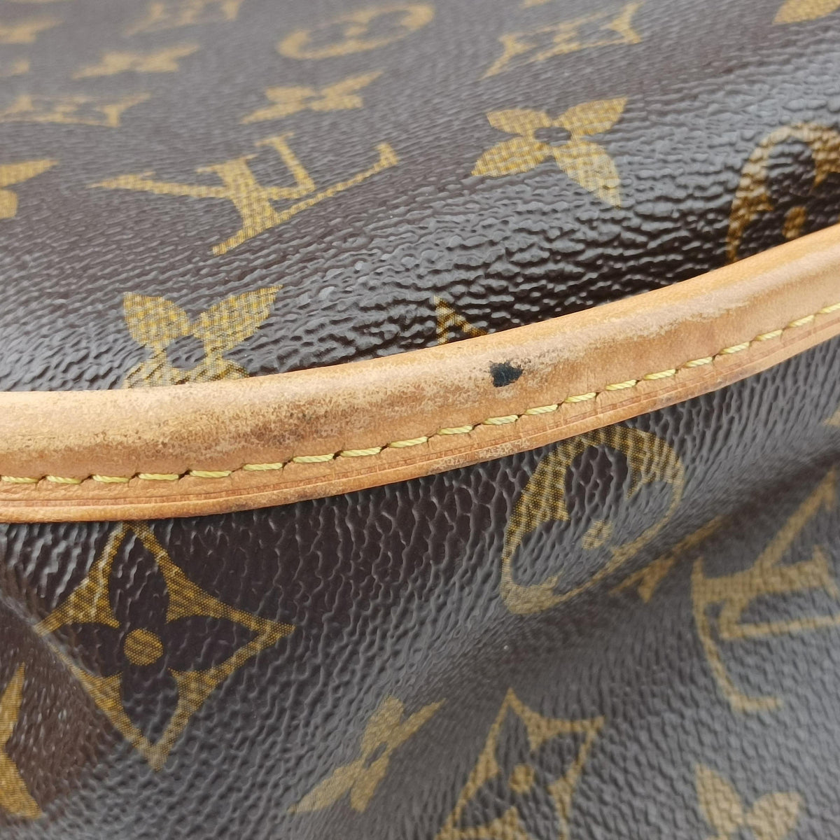 Secondhand Louis Vuitton Menilmontant PM Brown Monogram canvas M40474 shoulderbag | stylenewstar