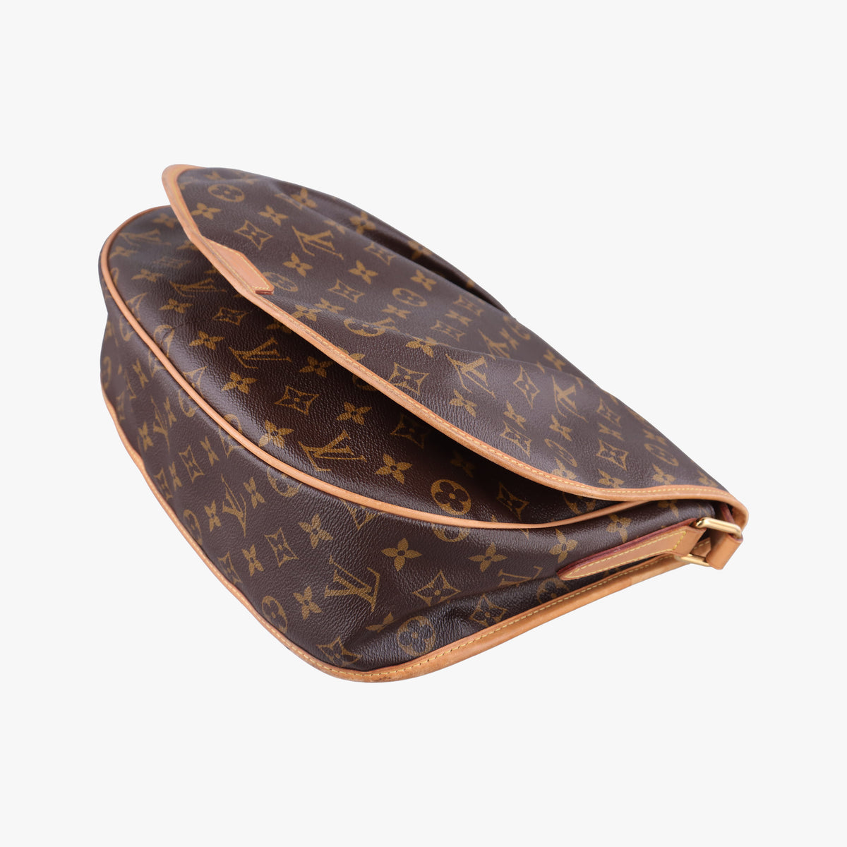 Secondhand Louis Vuitton Menilmontant PM Brown Monogram canvas M40474 shoulderbag | stylenewstar