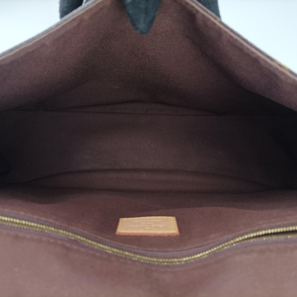 Secondhand Louis Vuitton Menilmontant PM Brown Monogram canvas M40474 shoulderbag | stylenewstar