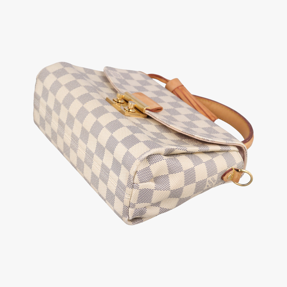 CROISETTE Azur Damier Canvas N41581 TR2137 IC Chipクロワゼット アズール ダミエキャンバス N41581 TR2137 ICチップ