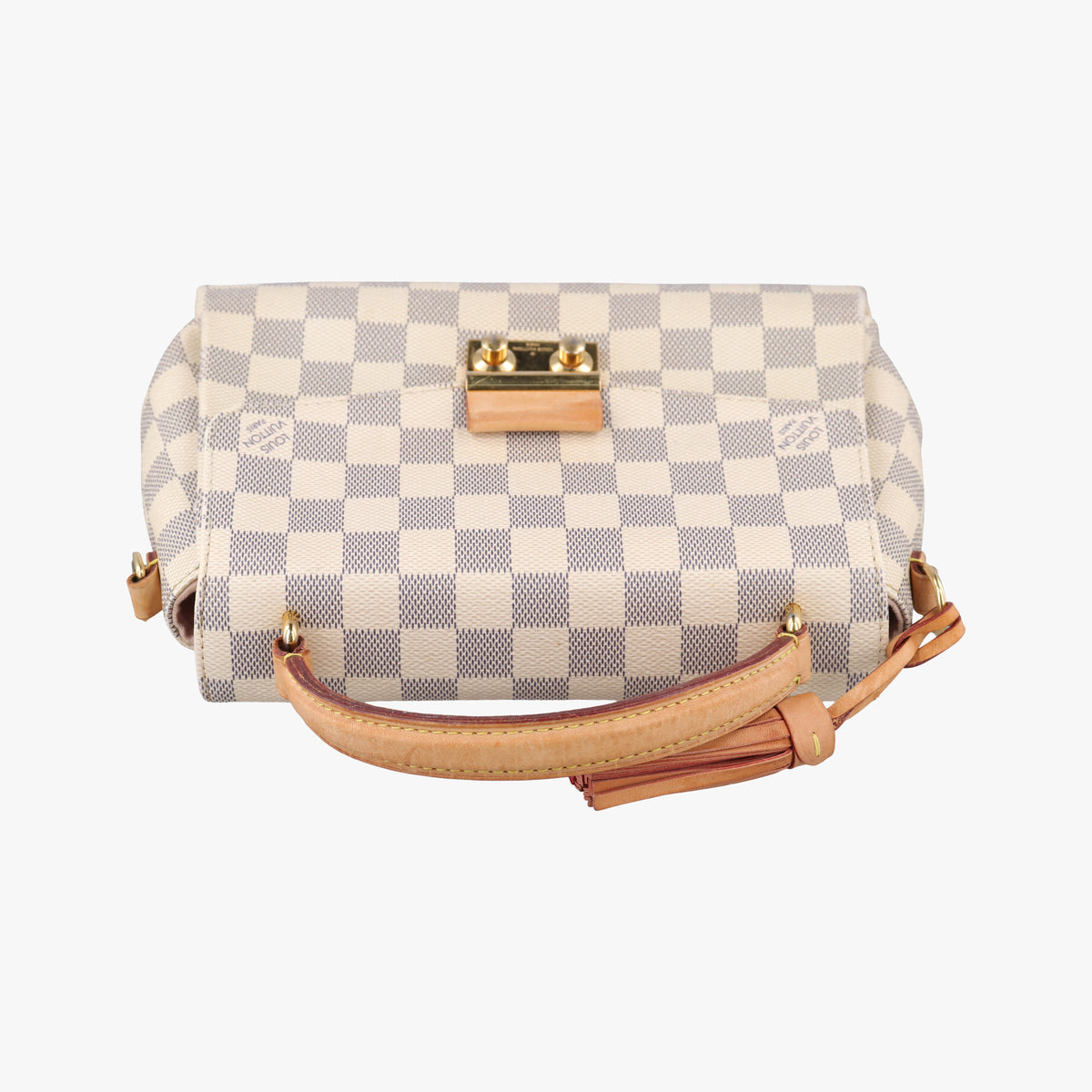 CROISETTE Azur Damier Canvas N41581 TR2137 IC Chipクロワゼット アズール ダミエキャンバス N41581 TR2137 ICチップ