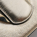 Pre-owned Ferragamo Thalia Golden Leather  shoulderbag | stylenewstar