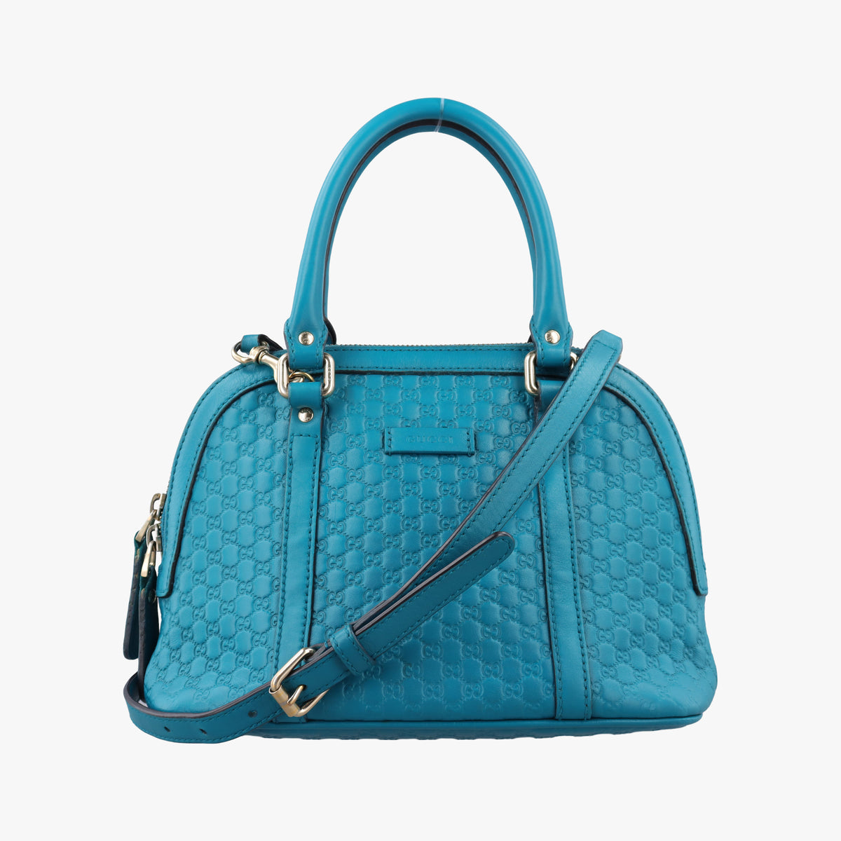 Microguccissima Blue Leather 449654 D021869569マイクログッチシマ ブルー レザー 449654 D021869569