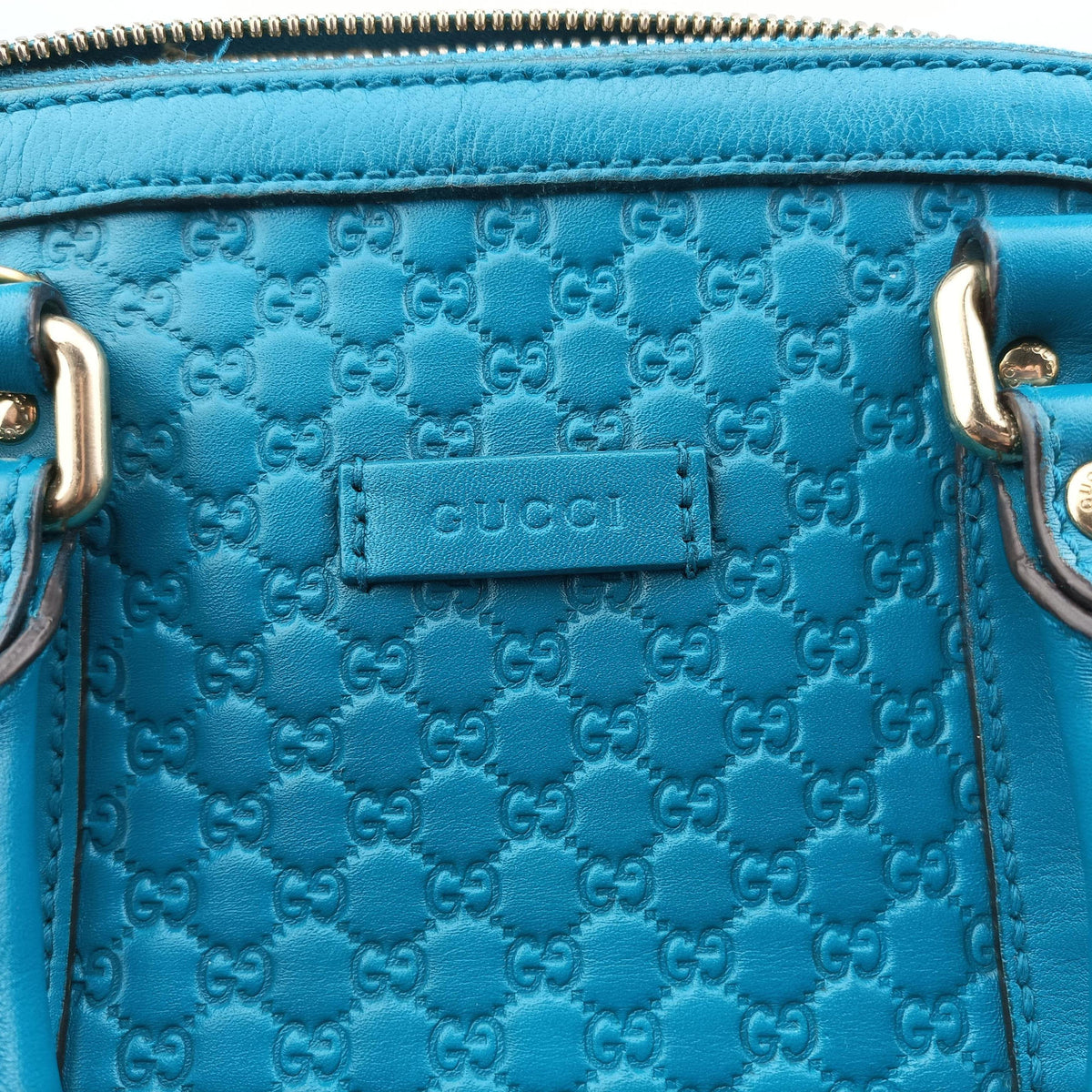 Microguccissima Blue Leather 449654 D021869569マイクログッチシマ ブルー レザー 449654 D021869569