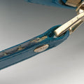 Microguccissima Blue Leather 449654 D021869569マイクログッチシマ ブルー レザー 449654 D021869569