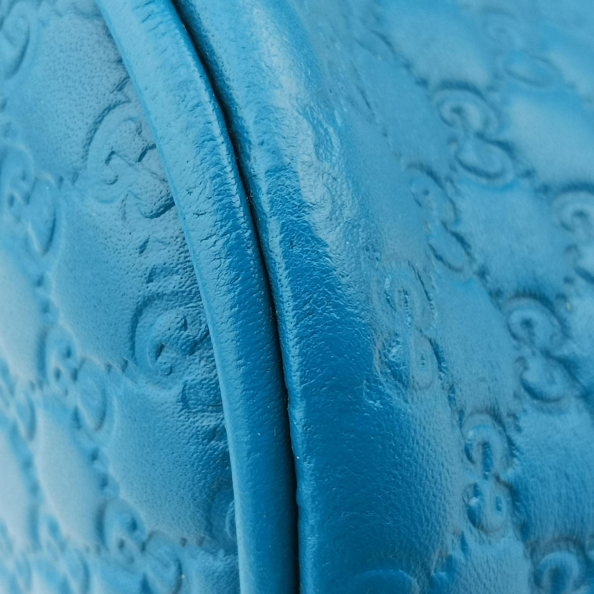 Microguccissima Blue Leather 449654 D021869569マイクログッチシマ ブルー レザー 449654 D021869569