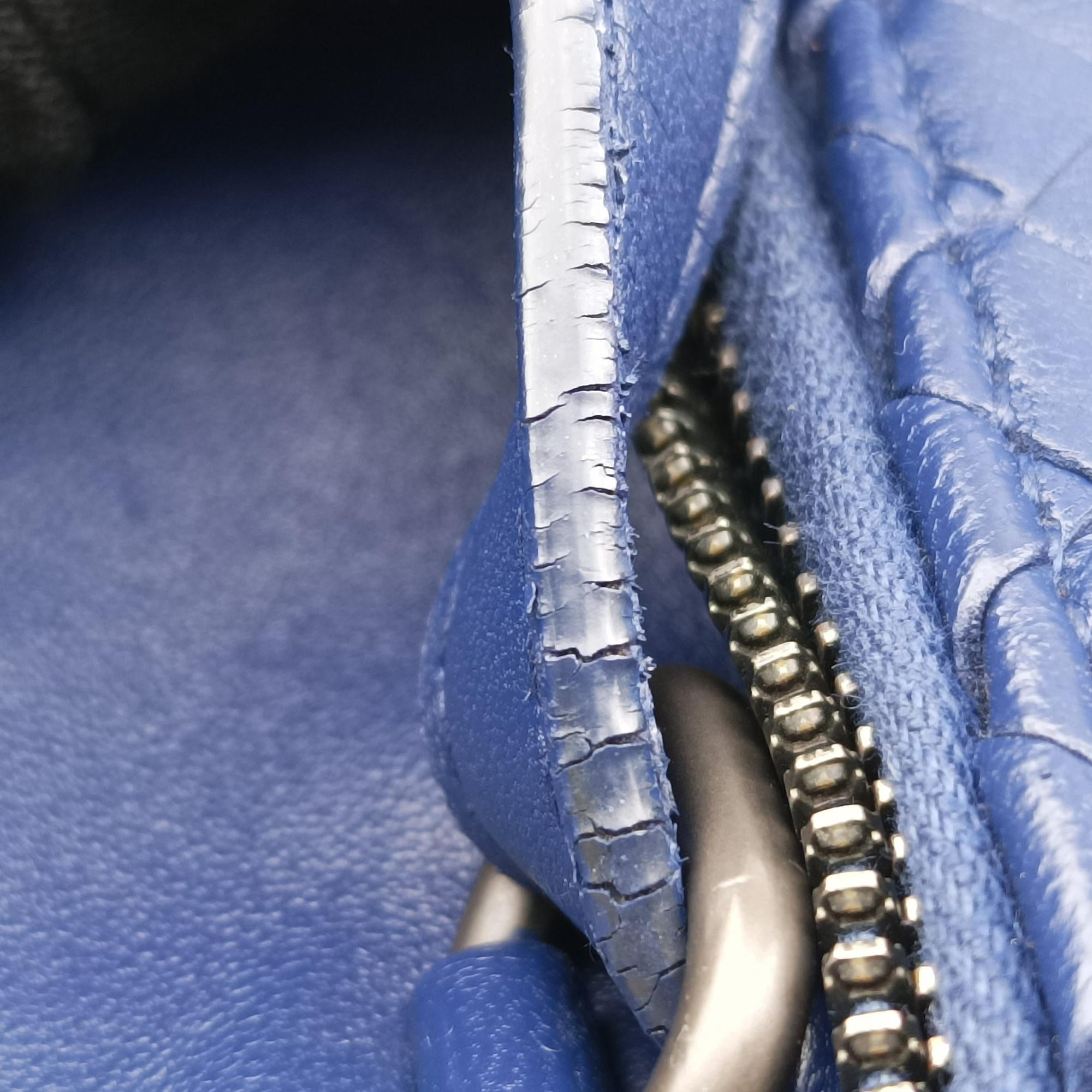 Parachute Intrecciato Purple lambskin B00595587Sパラシュート イントレチャート パープル ラムスキン B00595587S
