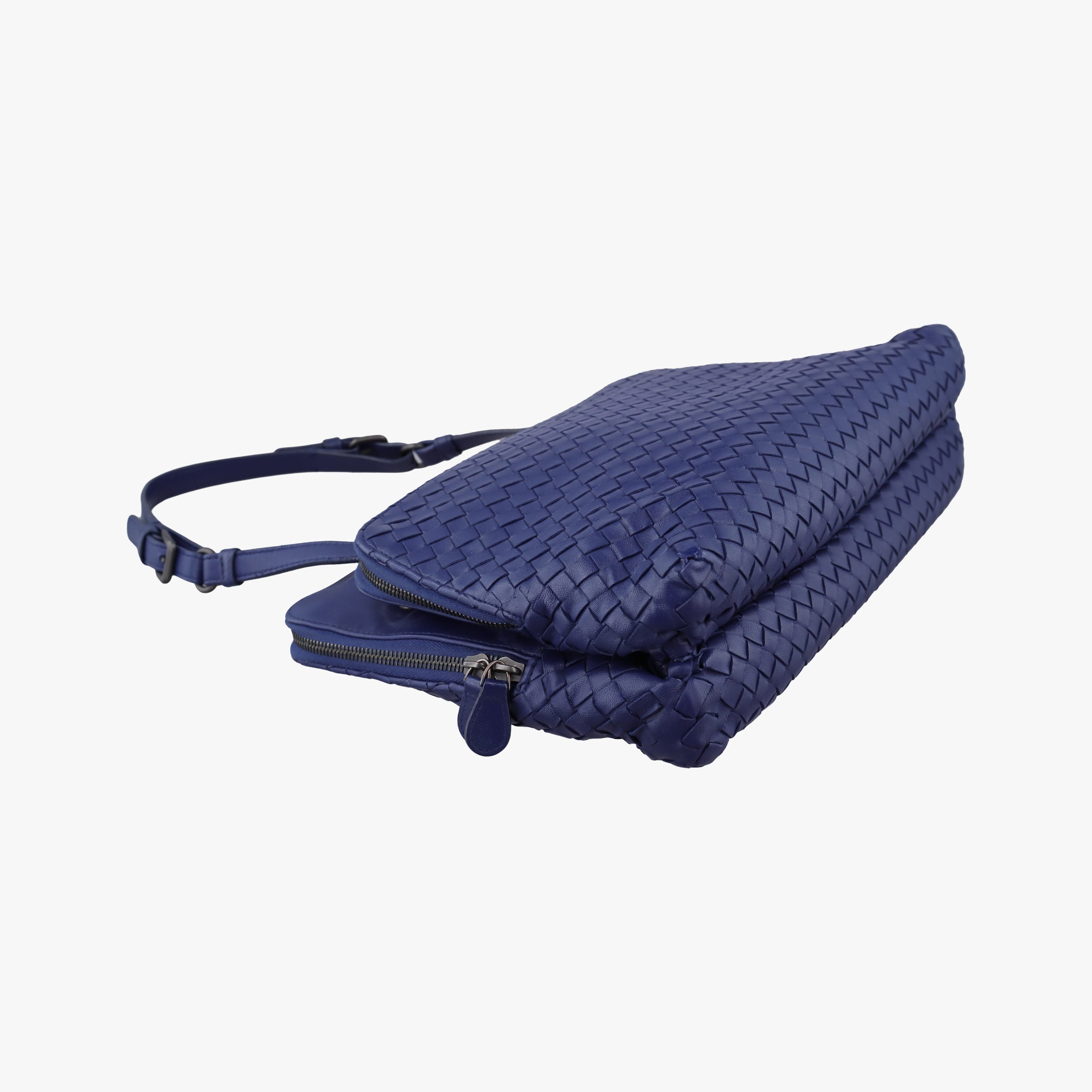 Parachute Intrecciato Purple lambskin B00595587Sパラシュート イントレチャート パープル ラムスキン B00595587S