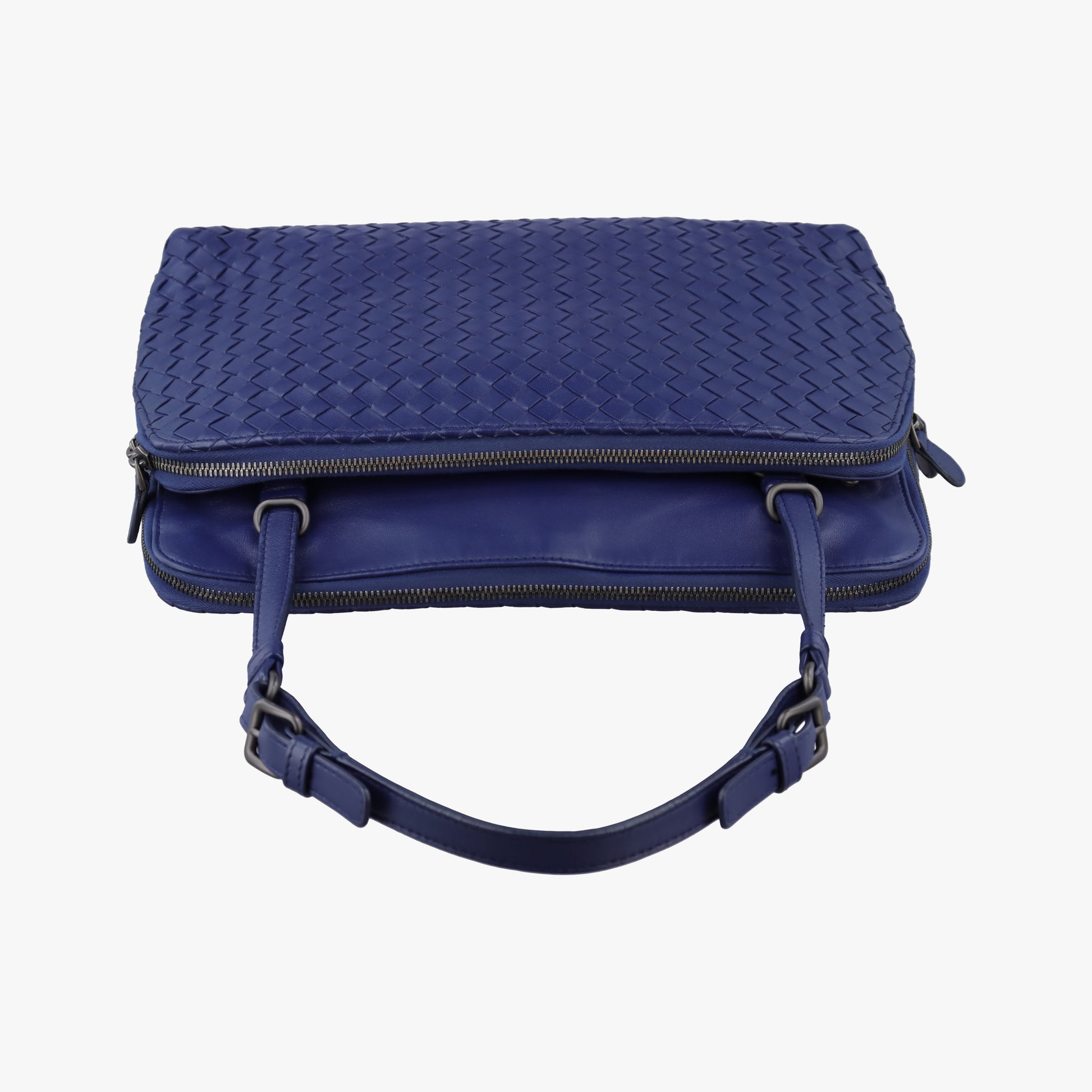 Parachute Intrecciato Purple lambskin B00595587Sパラシュート イントレチャート パープル ラムスキン B00595587S